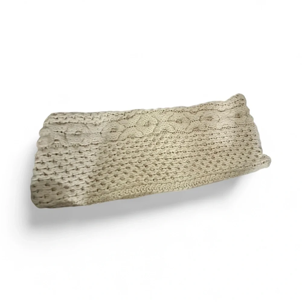 Lutz&Patmos for WEST ELM Knitted lumbar pillow cover Cream NWT